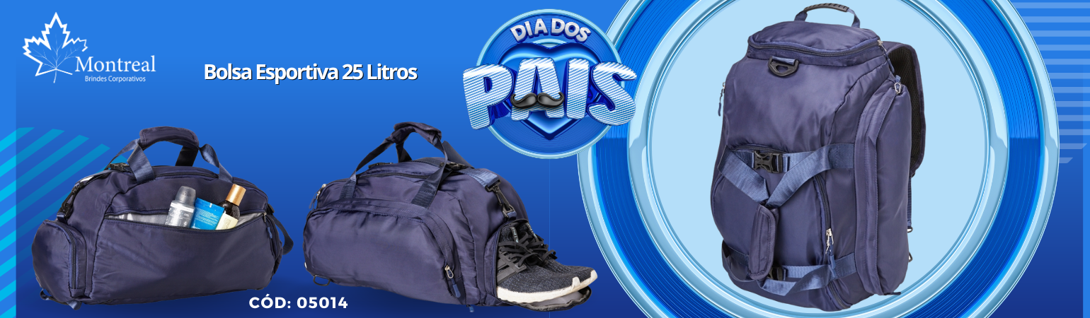 Dia dos Pais - Mochila 25 lts